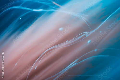 Blue water waves abstract motion texture background