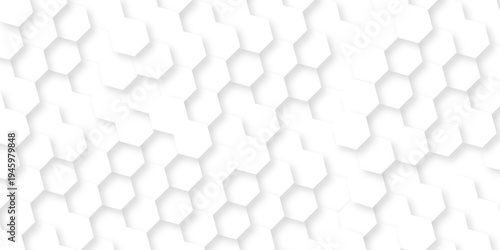 Hexagonal grid tile and mosaic structure mess cell. Abstract hexagon Seamless background. Background with hexagons. Abstract background with lines.
