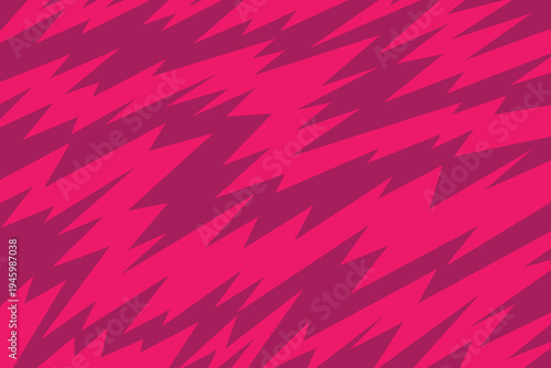 Abstract background with rough and jagged diagonal stripe pattern	