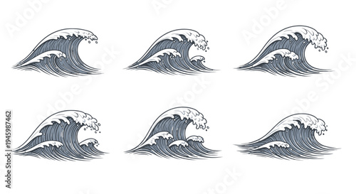 Whimsical flock of cartoon birds with varied expressions and poses in mid-flight isolated on transparent background