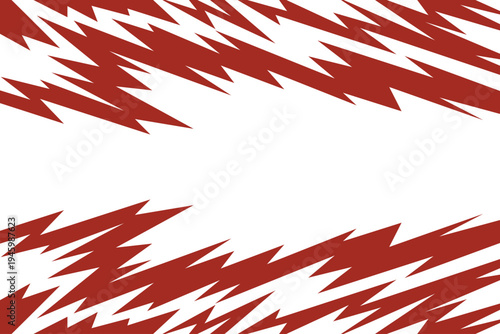 Abstract background with raw jagged spike pattern and with some copy space area