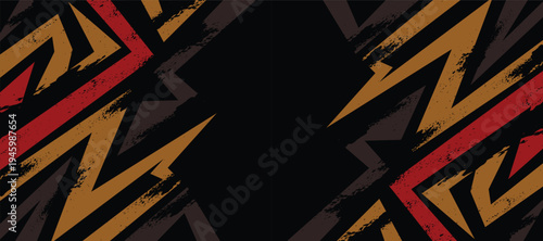 Abstract background with jagged lines pattern and with some copy space area