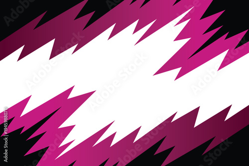 Abstract background with raw jagged spike pattern and with some copy space area