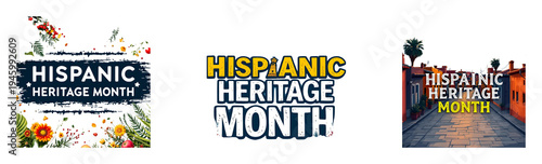 image the text HISPANIC HERITAGE MONTH