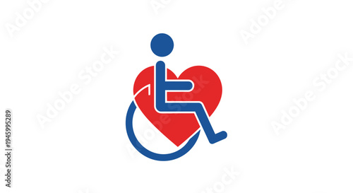 Inclusive Design Symbol Showcasing Compassion and Accessibility in Healthcare