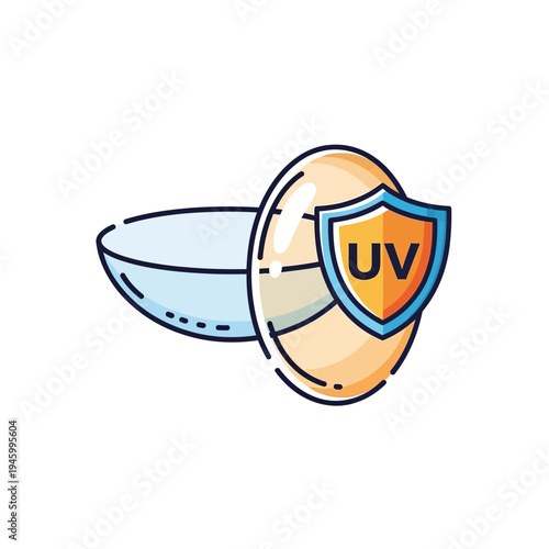 Innovative Contact Lens Design with UV Protection Shielding Eye Health and Vision Clarity