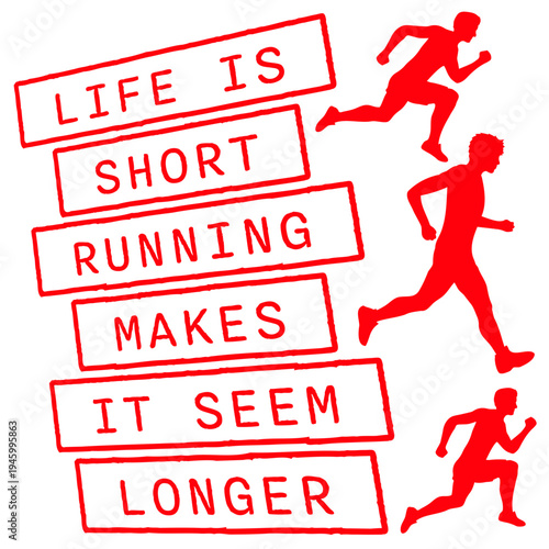 Life Is Short Running Makes It Seem Longer – the most relatable quote for every reluctant runner and cardio hater. Sarcastic, funny and honest. A perfect gift for gym avoiders and couch lovers.