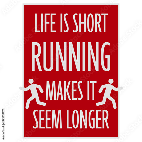 Life Is Short Running Makes It Seem Longer – the most relatable quote for every reluctant runner and cardio hater. Sarcastic, funny and honest. A perfect gift for gym avoiders and couch lovers.
