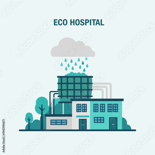 Innovative Ecological Hospital: Sustainable Design for Healthcare Infrastructure and Environmental