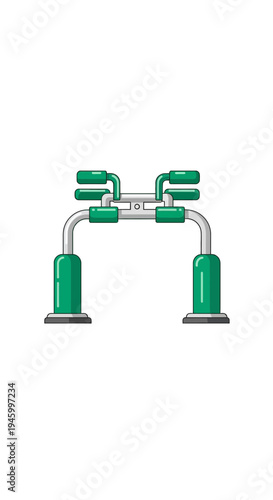 Innovative Green Fitness Apparatus For Strengthening Exercises In A Modern And Healthy Context