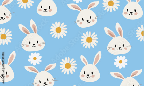 easter seamless pattern