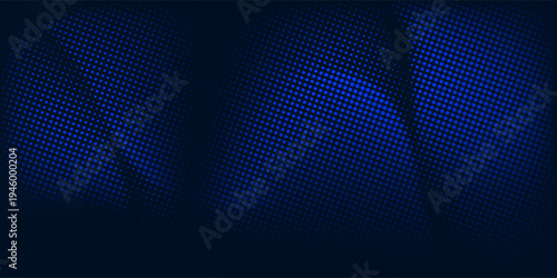 Dot white blue wave light screen gradient texture background. Abstract  technology big data digital background. 3d rendering.