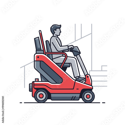 Innovative Mobility Solution: A Modern Electric Wheelchair Design Promoting Accessibility and