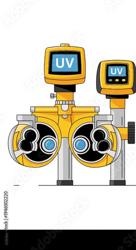 Innovative Ophthalmic Diagnostic Device for Precise Eye Examinations and Visual Assessments