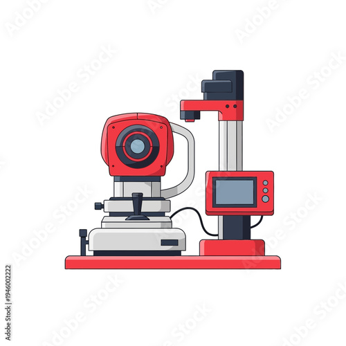 Innovative Ophthalmic Diagnostic Device for Precise Eye Examinations and Visual Assessment