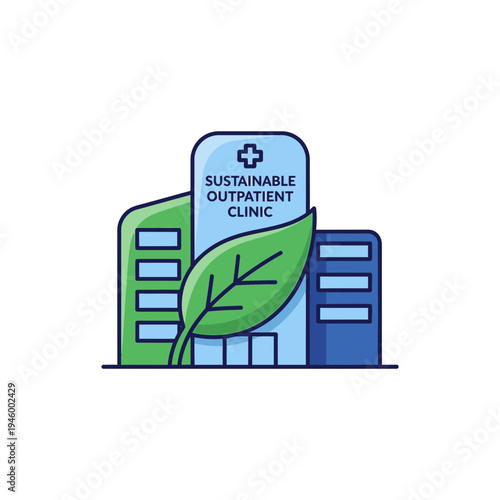 Innovative Sustainable Outpatient Clinic Design Showcasing Eco-Friendly Healthcare Architecture