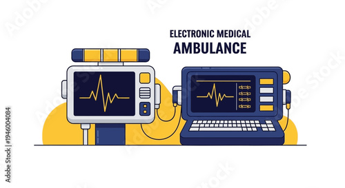 Medical Diagnostic System Illustrating Ambulatory Technologies and Patient Monitoring Solutions