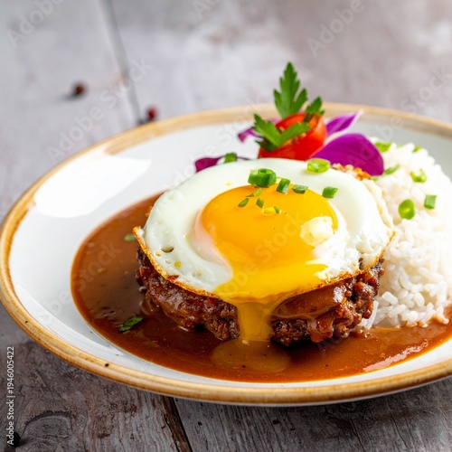Wallpaper Mural Loco Moco hawaiianisches Reisgericht Torontodigital.ca