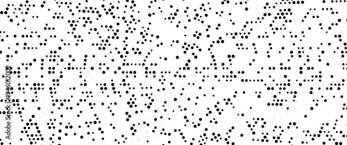 Light Pink, Yellow vector pattern of geometric circle shapes. Colorful mosaic banner. Geometric background with colored disks.