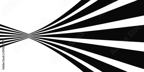 An abstract black and white striped background featuring a dark 3d vector pattern with curved lines and a metal texture for a sleek business wallpaper design