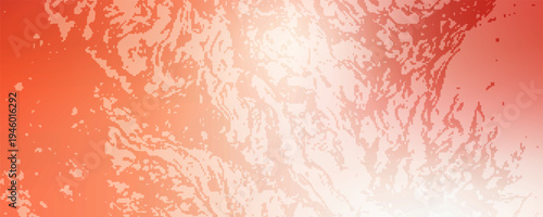 Abstract red and creamy peach pink and beige gradient background. Neutral pastel backdrop. Vector ombre pale design illustration.