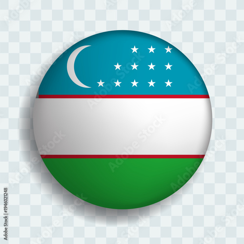 Free Download Uzbekistan round ball - GFXLoad