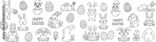 Black and white pixelated text on a white background