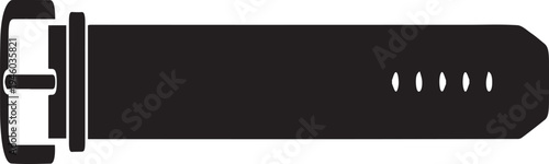 Mens Leather Belt Waistband Silhouettes