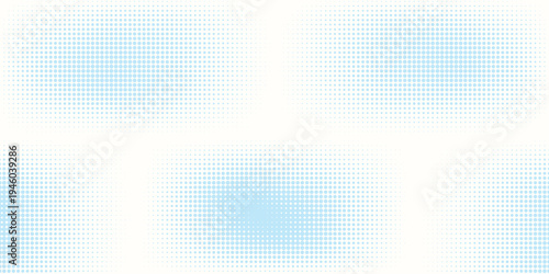 Dotted halftone gradient texture. Vanishing polka dot background. Repeating dots gradation pattern background. Black fading comic pop art overlay backdrop. Raster effect wallpaper. Vector halftone