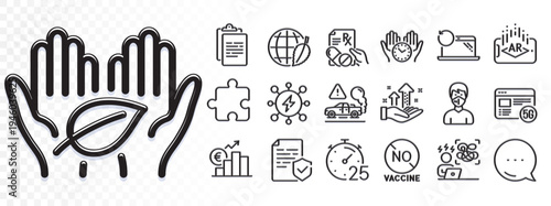 Difficult stress, Puzzle and 5g internet line icons for web app. Glare of light effect. Message icon. Pack of Augmented reality, Analysis graph, No vaccine pictogram icons. Vector
