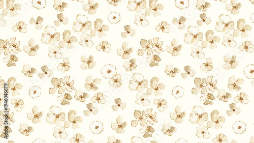 Satisfying Seamless Floral Loop for Wedding and Baby Brand Socials