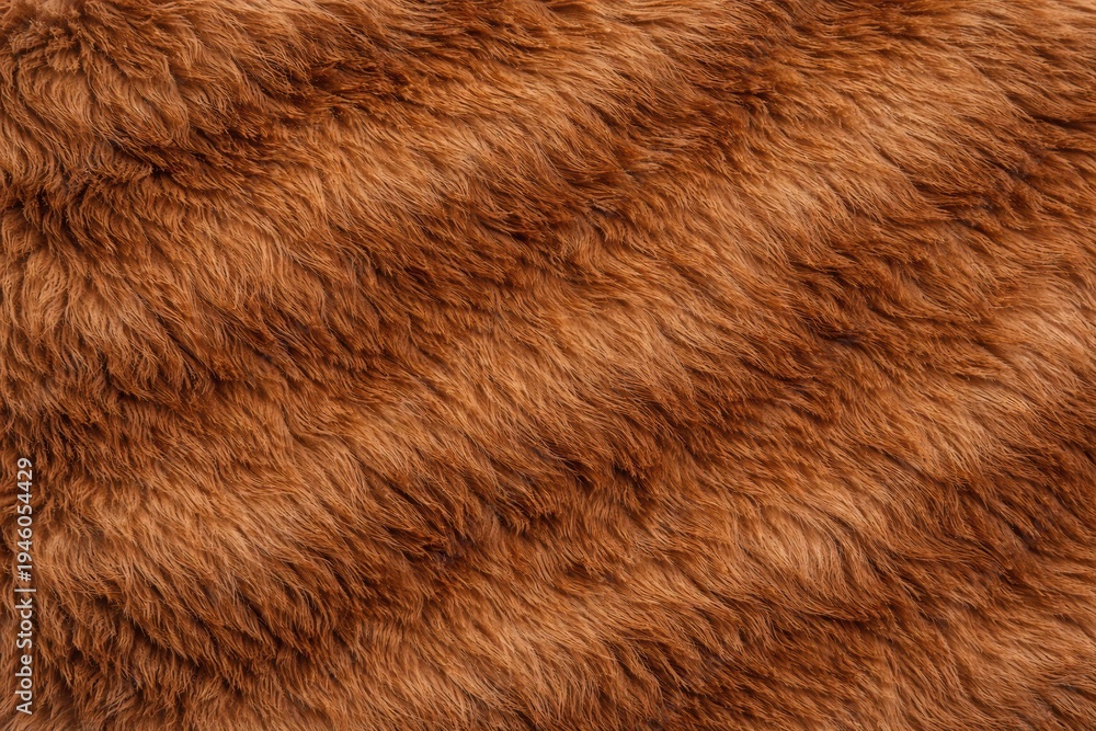 Obraz premium Alpaca Fur Texture Seamless Pattern. Close-up alpaca wool coat detail. Domestic farm animal fiber surface design. Realistic alpaca fleece texture background. Detailed natural wool macro close-up. 