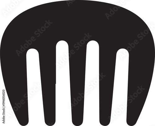 Feminine Hairpin Clip Accessory Silhouettes