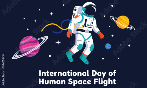 International day of human space flight celebration