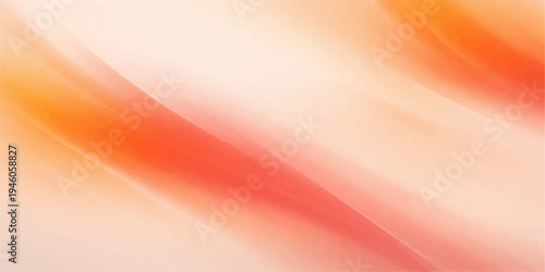 Abstract colorful silk waves background with smooth red and orange gradient pattern