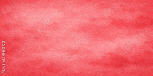 Red grunge paper texture background with vintage aged pattern in pink purple and red colors