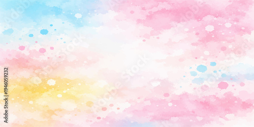 Abstract colorful glowing bokeh background with soft pink and orange lights creating a magical blurred festive wallpaper design