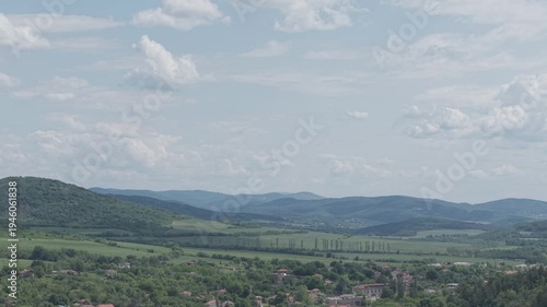 landscape with mountains