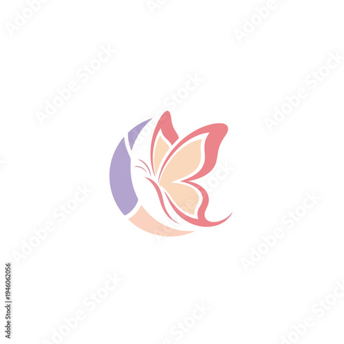 Free Download Elegant Butterfly Logo Design - GFXLoad
