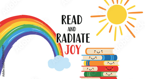 Set of colorful book and education icons vector