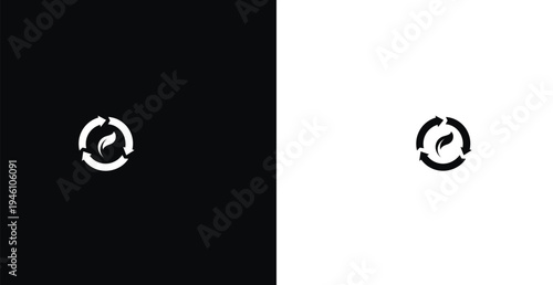 Minimal loading refresh icon vector