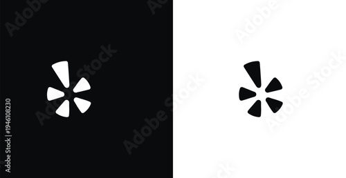 Decorative abstract flower icon vector