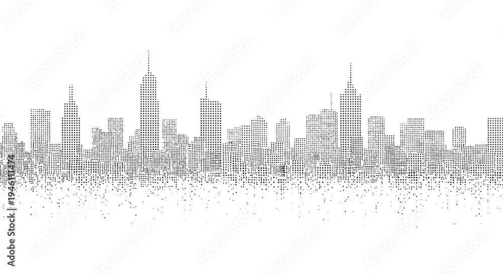Fototapeta premium New York City skyline vector illustration