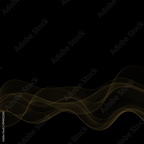 Contrasting copper line for premium branding. Eps 10