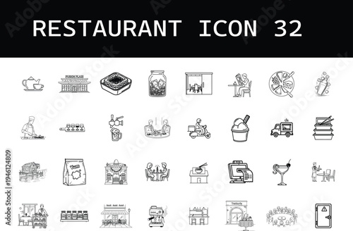 man sitting at table with cakes and coffee in cafe