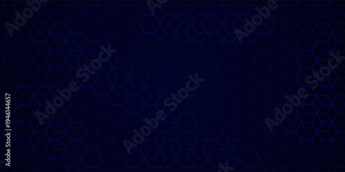 Abstract Digital Blue Hexagons Pattern Business or Science Research Background. Medical or Tech Innovation Online Webinar Presentation Event. Conference or Forum Vector Illustration Backdrop.eps 10