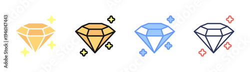 Premium Value icon set multiple style collection