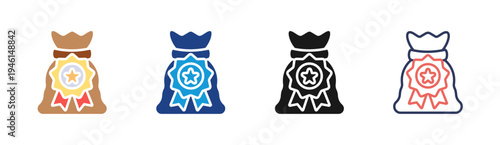 Premium Fund icon set multiple style collection