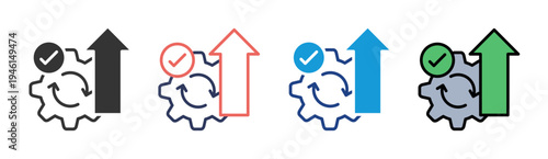 Update icon set multiple style collection