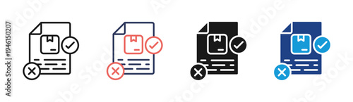 Testing icon set multiple style collection